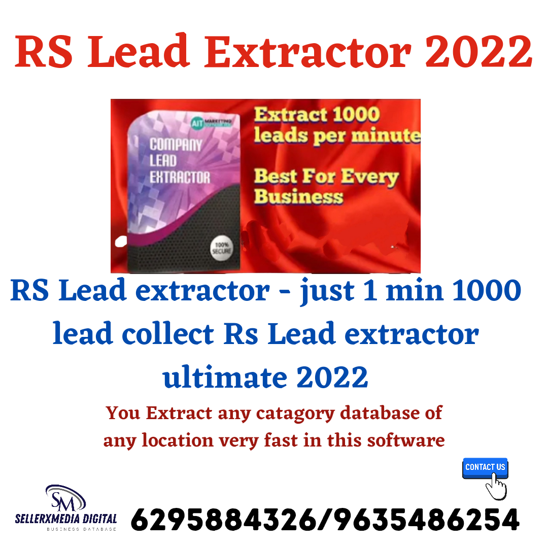 RsLead Extractor Software (Database Extractor)