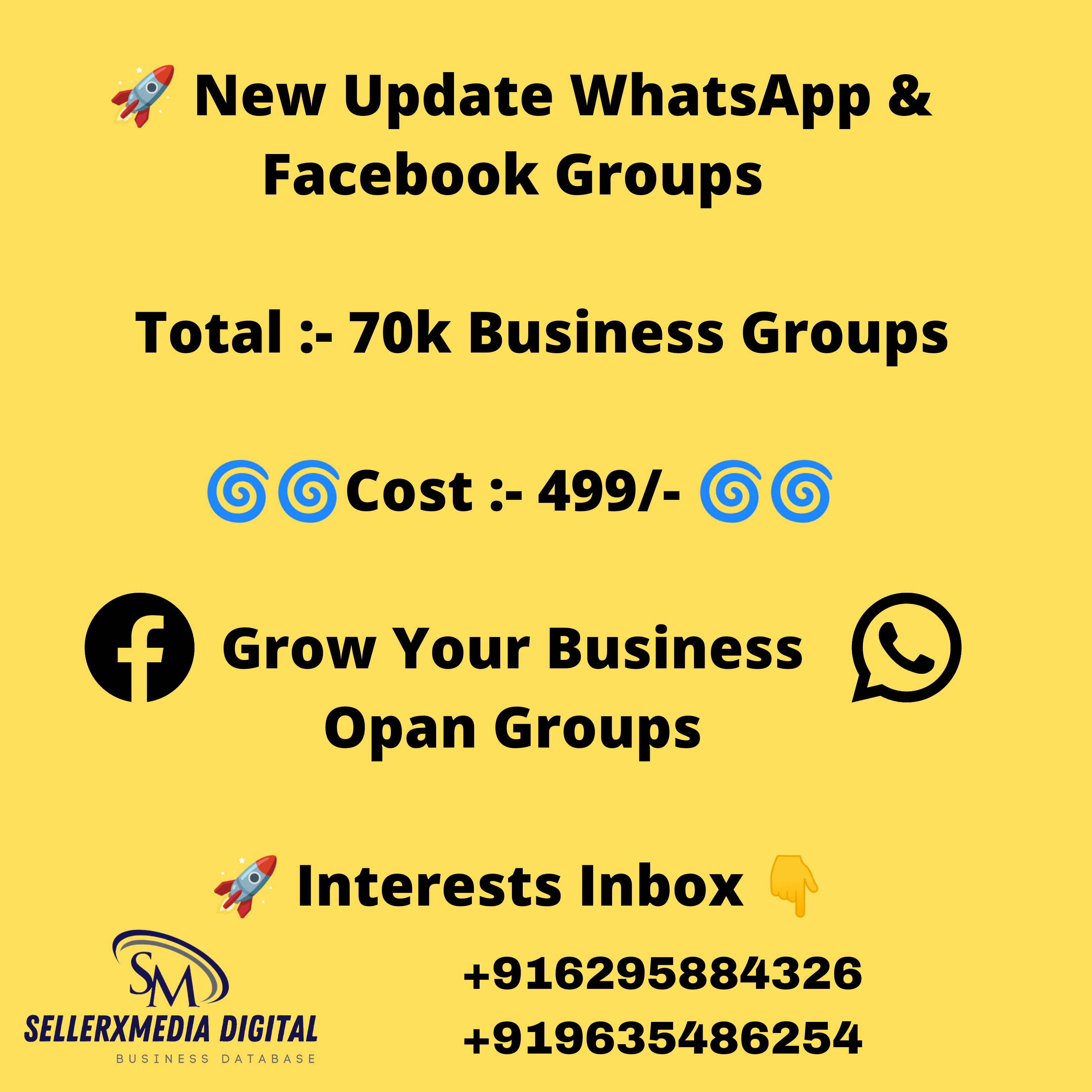 Whatsapp & Facebook Marketing Group Link