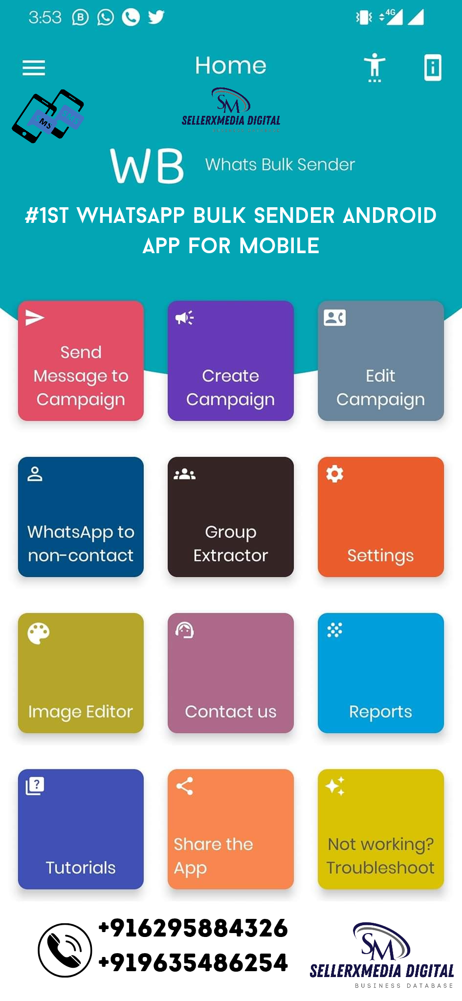 Whatsapp Marketing Android App